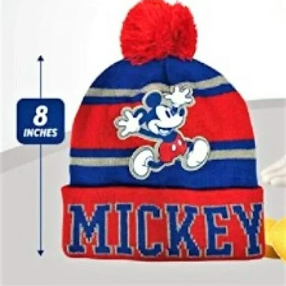 DISNEY MICKEY MOUSE BEANIE HAT - Picture 8 of 12